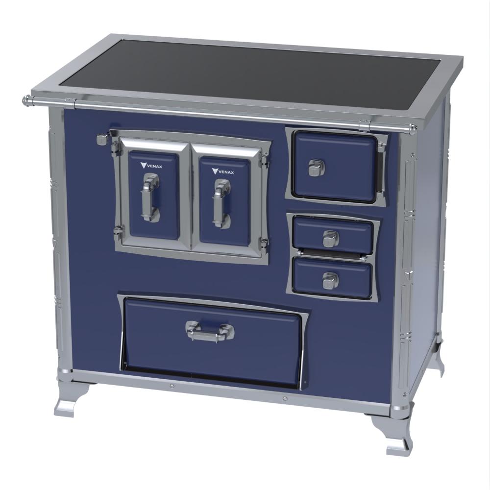 Fogao a Lenha Venax GII n 2 Sec XVIII Premium Azul Gab