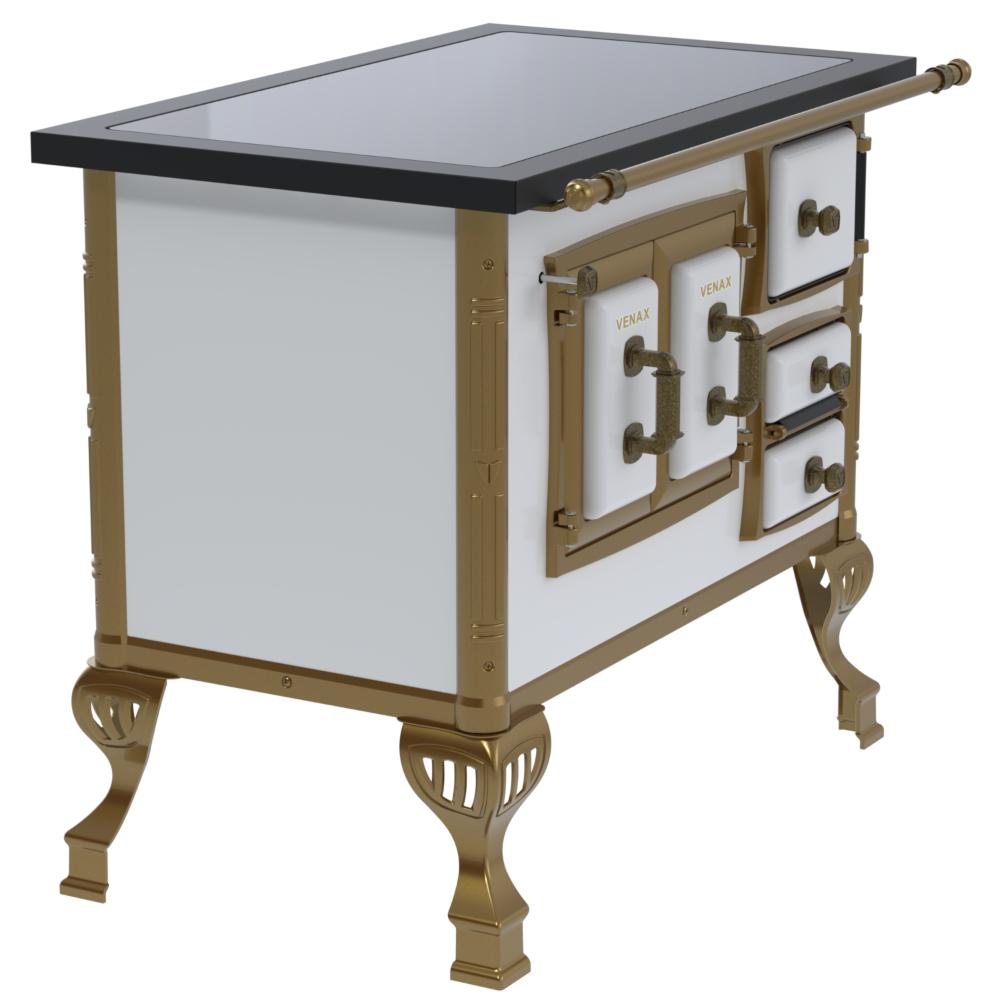 Fogao a Lenha Venax GII n 1 Colonial Premium Branco
