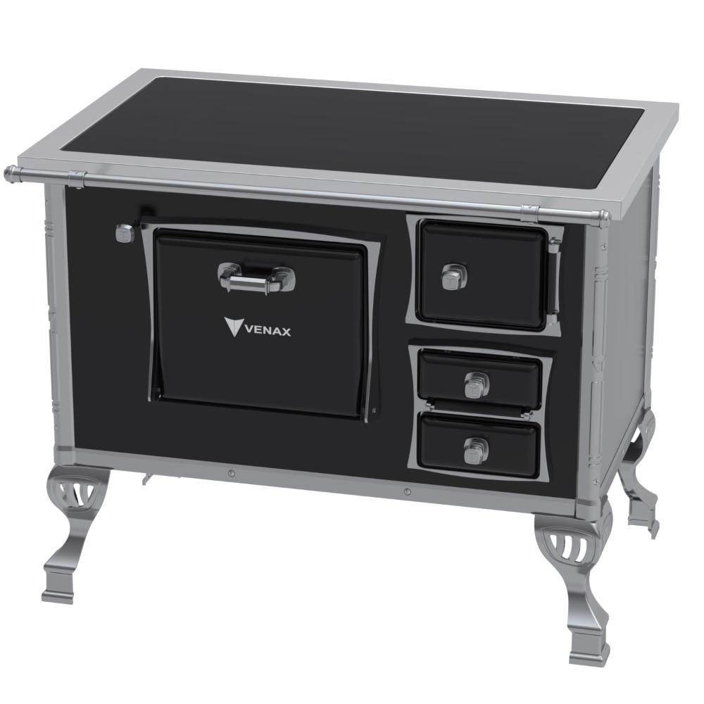 Fogao a Lenha Venax GII n 2 Premium Preto