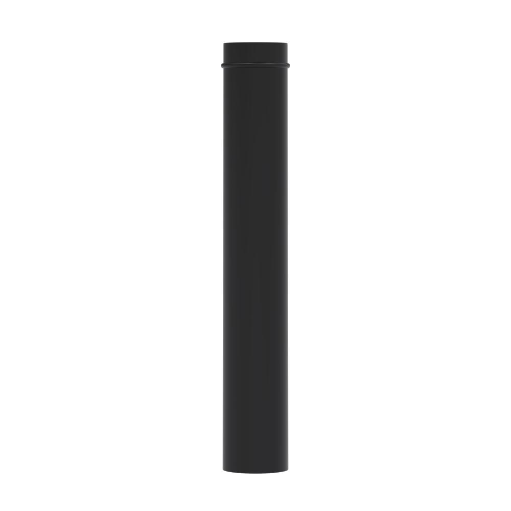 Cano Esmaltado para Chamine Venax Preto 1M 150mm