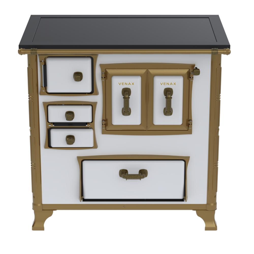 Fogao a Lenha Venax GII n 1 Renaissance Premium Branco