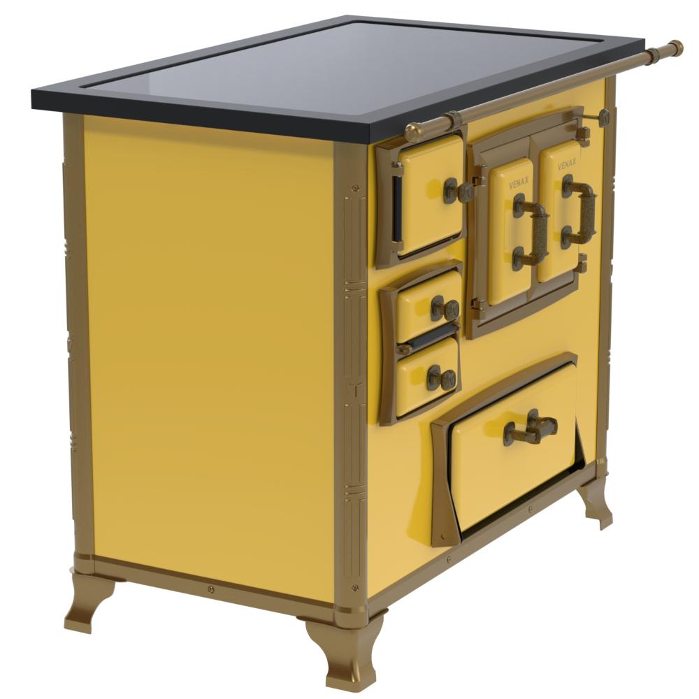 Fogao a Lenha Venax GII n 2 Renaissance Premium Amarelo