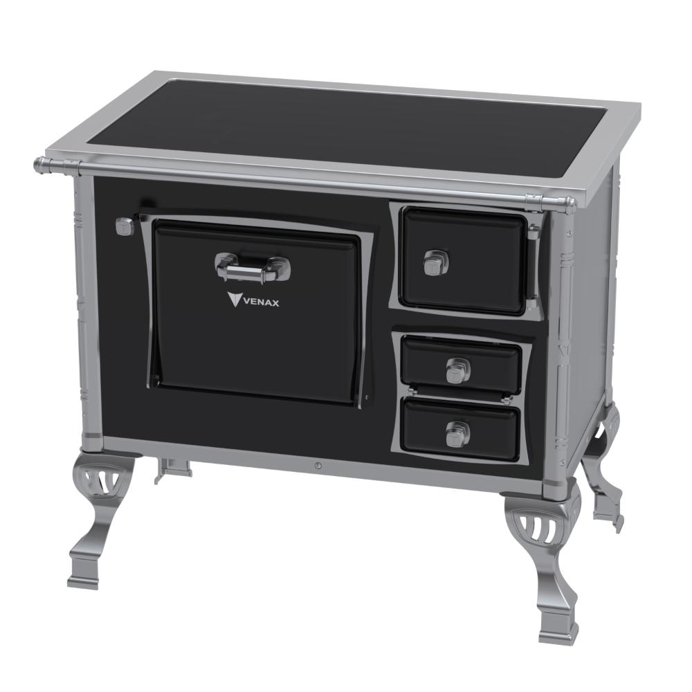 Fogao a Lenha Venax GII n 1 Premium Preto