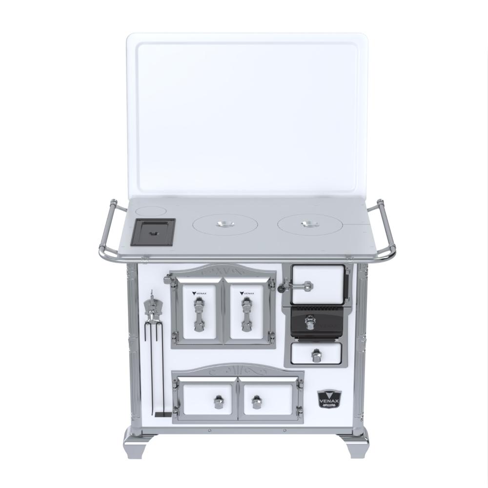 Fogao a Lenha Venax n 2 Imperador Chapa de Aluminio Branco