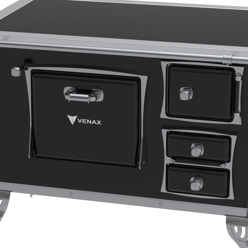 Fogao a Lenha Venax GII n 2 Premium Preto