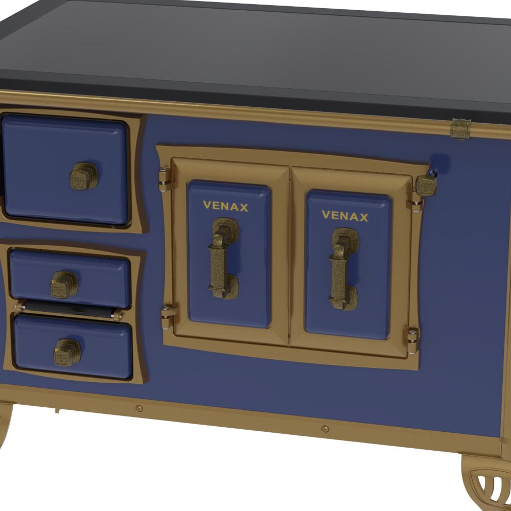 Fogao a Lenha Venax GII n 2 Colonial Premium Azul