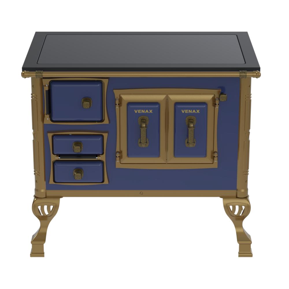 Fogao a Lenha Venax GII n 1 Colonial Premium Azul