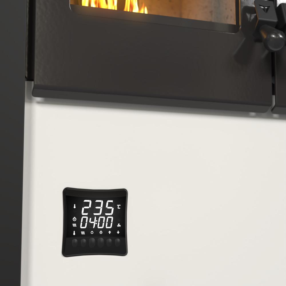 Fogao a Pellets Venax n 1 Le Corbusier Branco