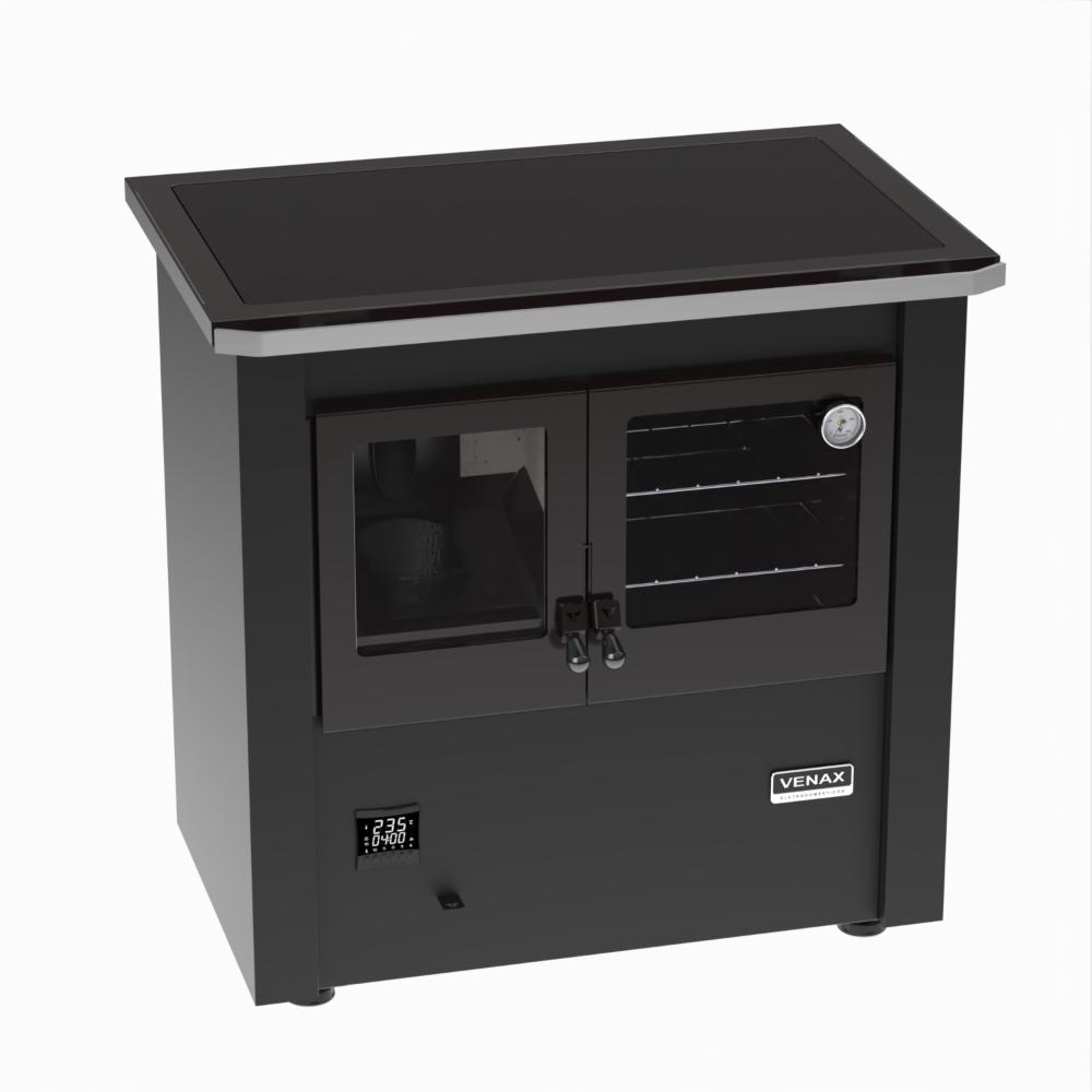 Fogao a Pellets Venax n 2 Le Corbusier Preto