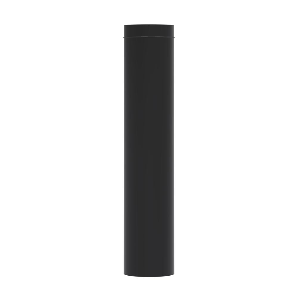 Cano Esmaltado para Chamine Venax Preto 1M 200mm