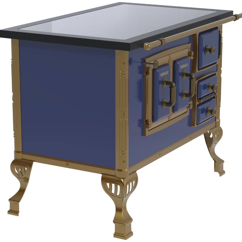 Fogao a Lenha Venax GII n 2 Colonial Premium Azul