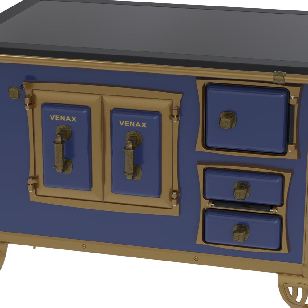 Fogao a Lenha Venax GII n 2 Colonial Premium Azul