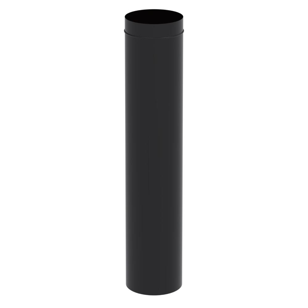 Cano Esmaltado para Chamine Venax Preto 1M 200mm