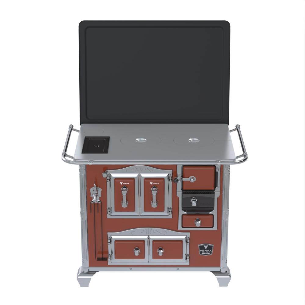 Fogao a Lenha Venax n 2 Imperador Chapa de Aluminio Tabaco