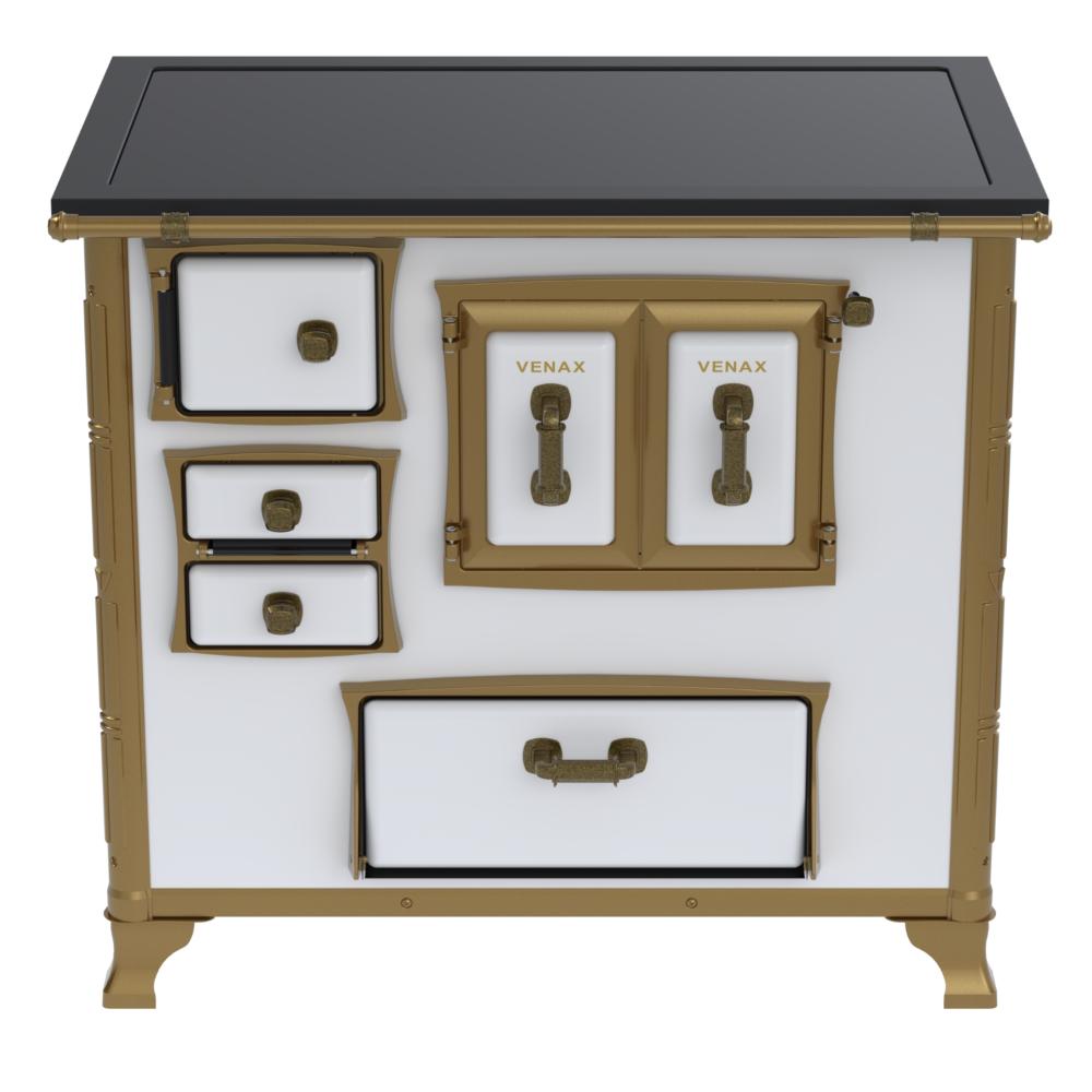 Fogao a Lenha Venax GII n 2 Renaissance Premium Branco