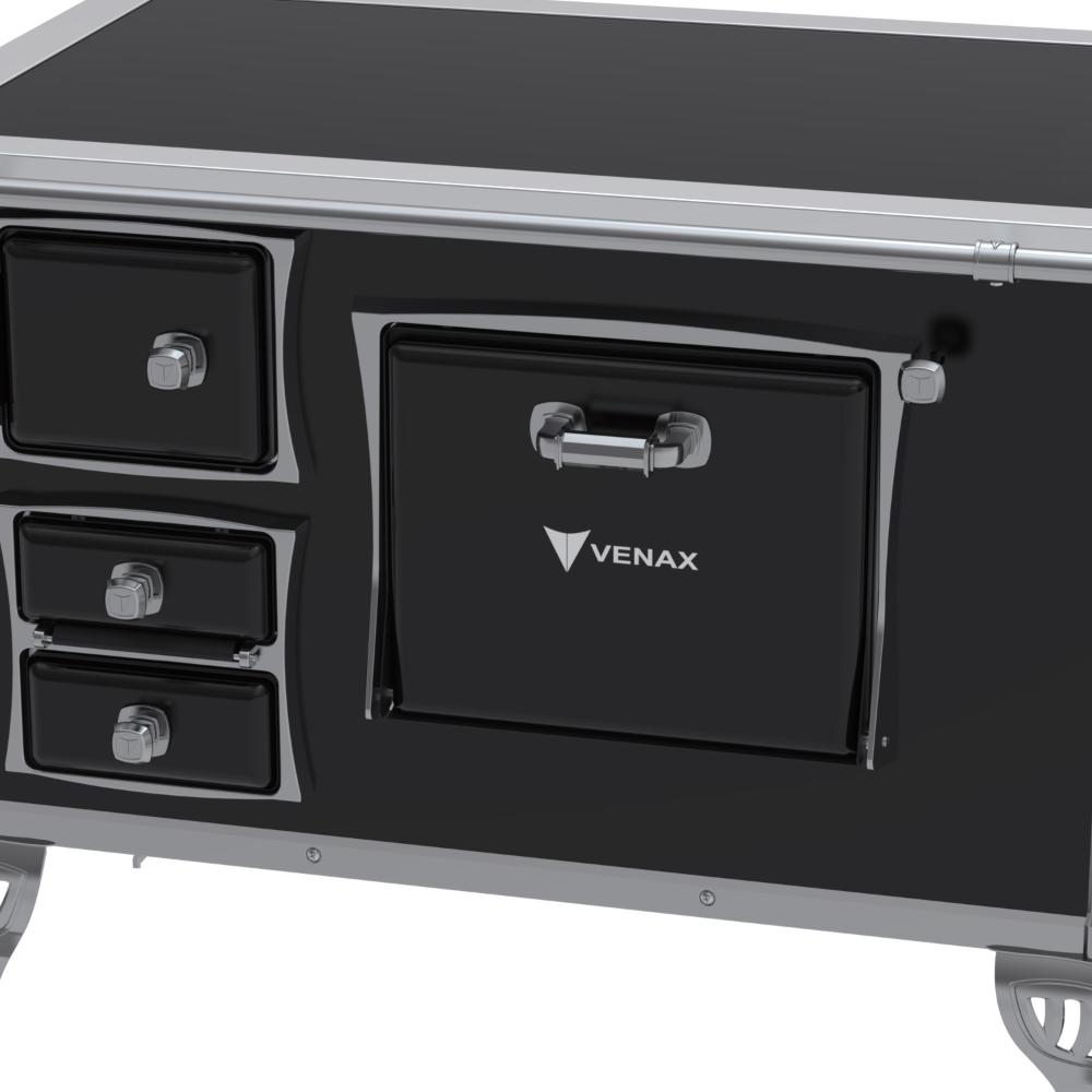 Fogao a Lenha Venax GII n 2 Premium Preto