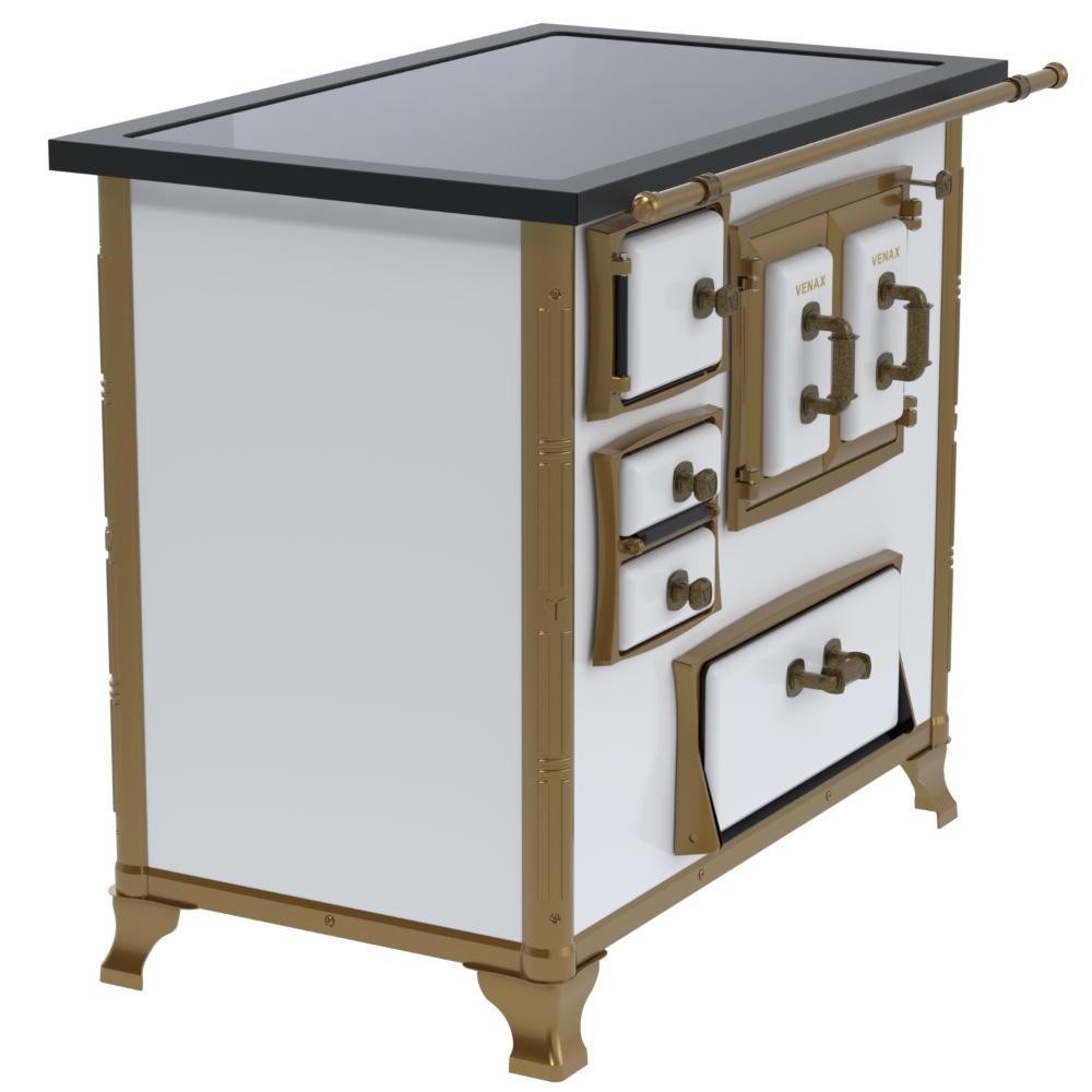 Fogao a Lenha Venax GII n 2 Renaissance Premium Branco