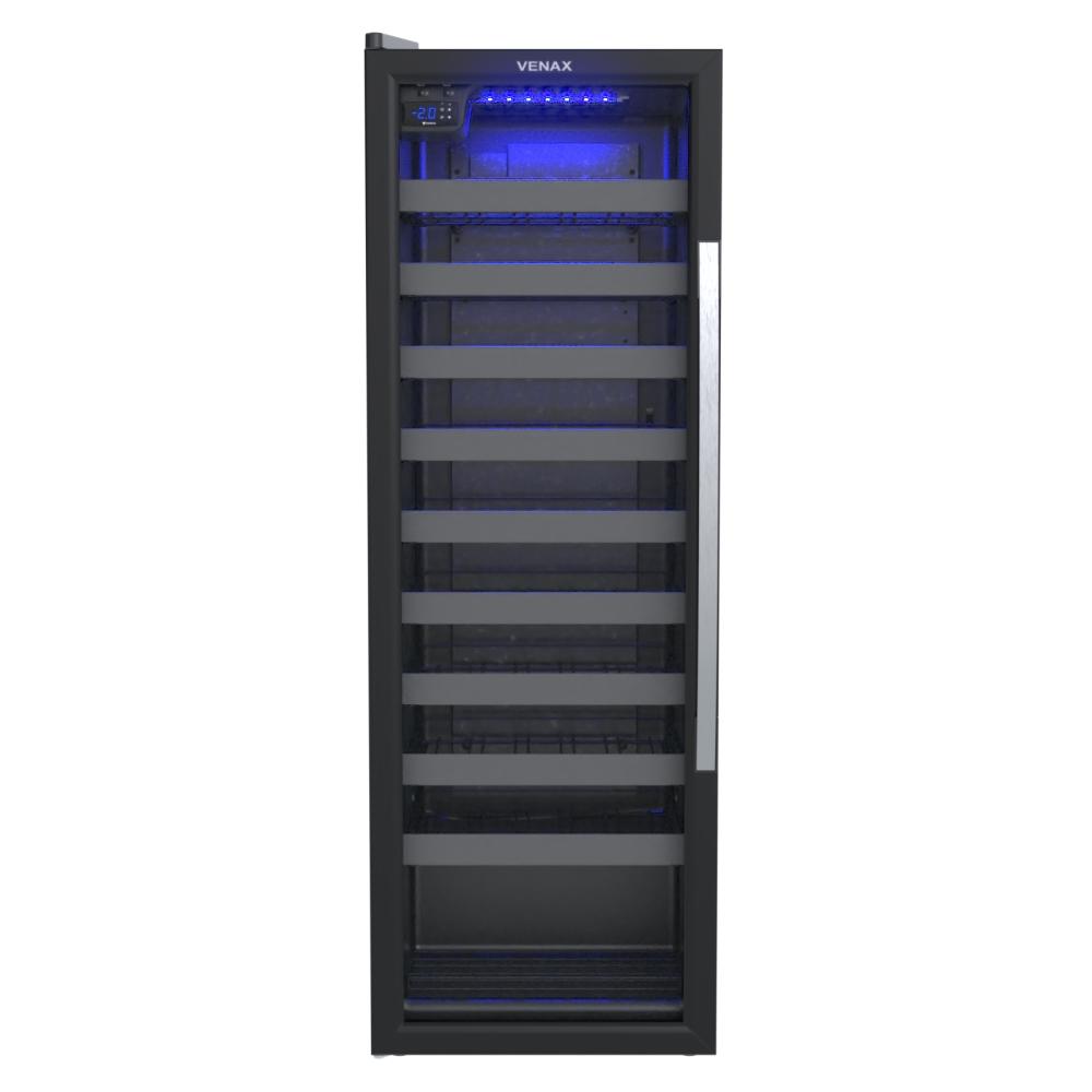 Champanheira Venax 50 Garrafas Preto Porta Invertida