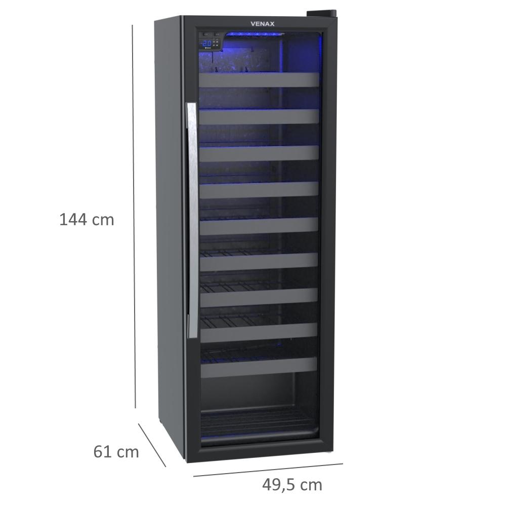 Champanheira Venax 50 Garrafas Preto