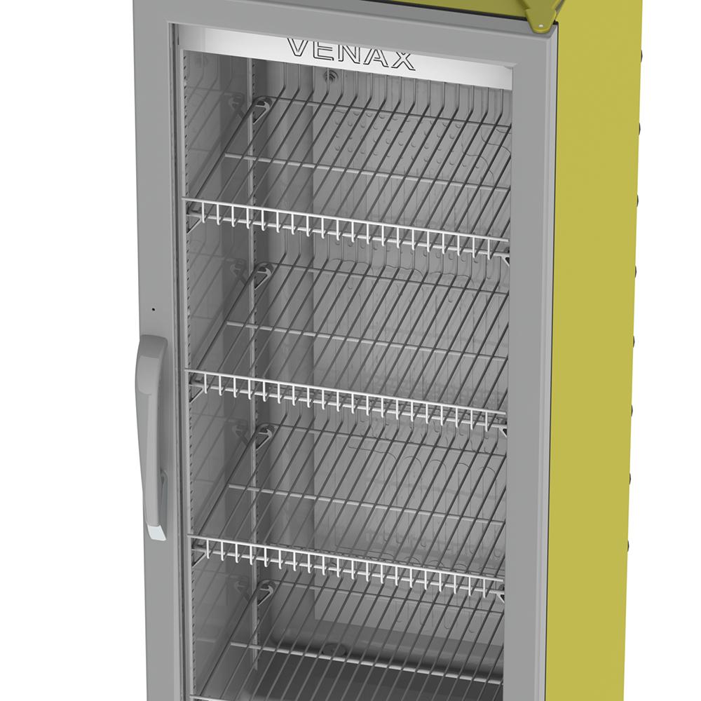 Expositora de Bebidas Venax 209L vvcd200 Amarelo