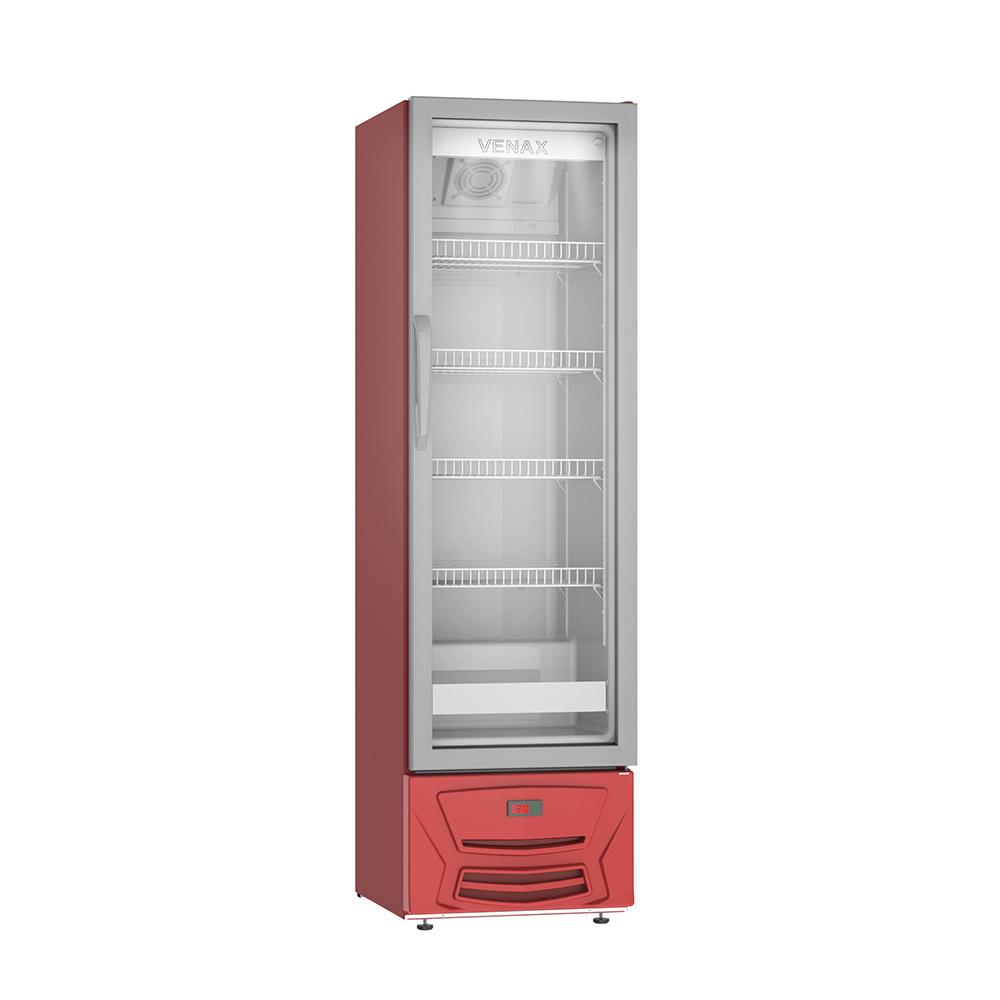 Expositora de Bebidas Venax 209L vvcd200 Vermelho