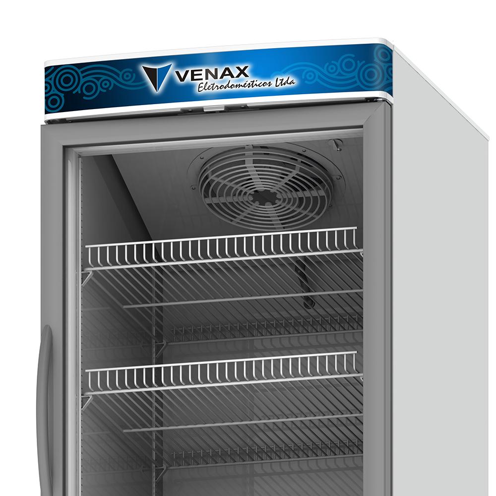 Expositora de Bebidas Venax 550L vv550 Branco