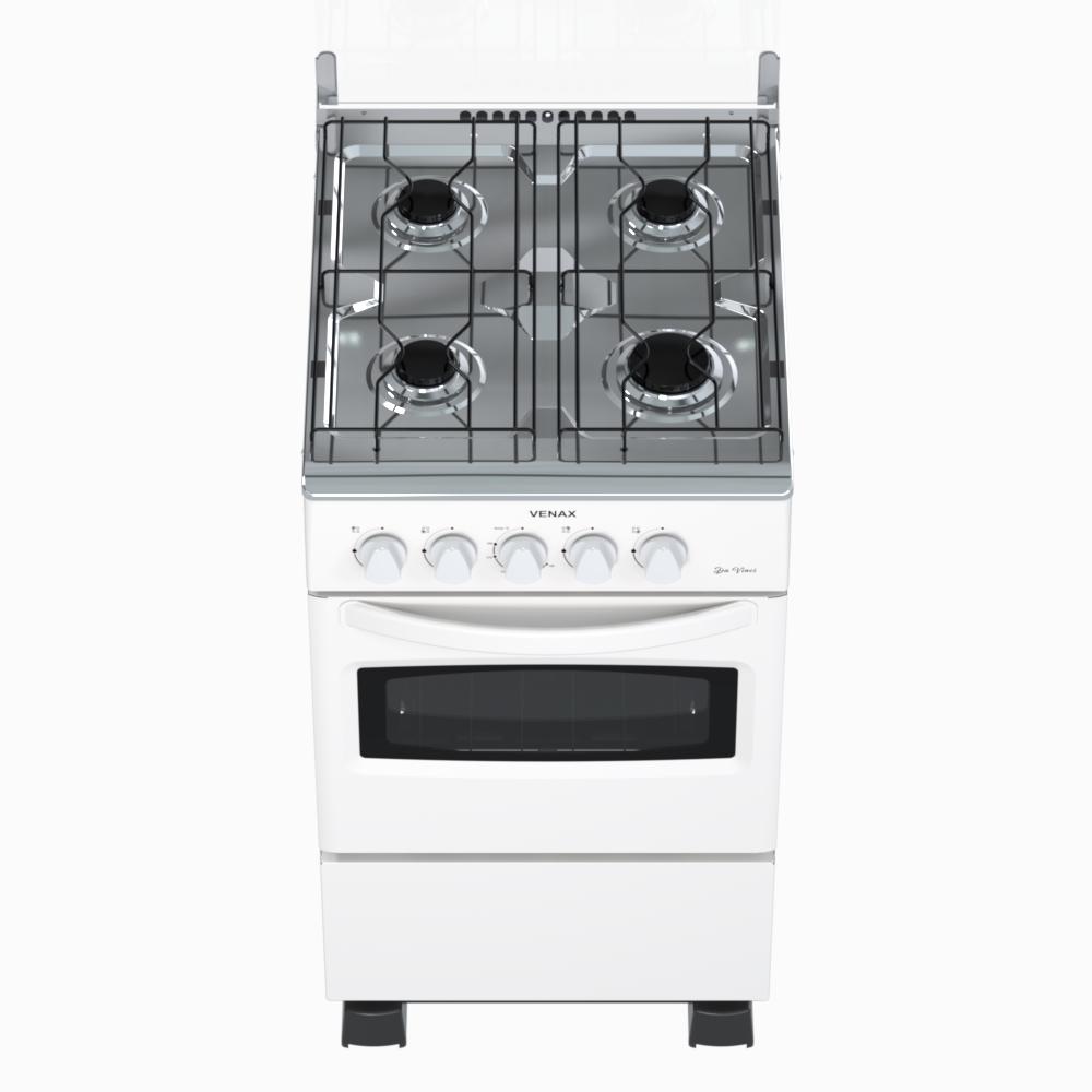 Fogao a Gas 4 Bocas Venax Da Vinci GIII Branco