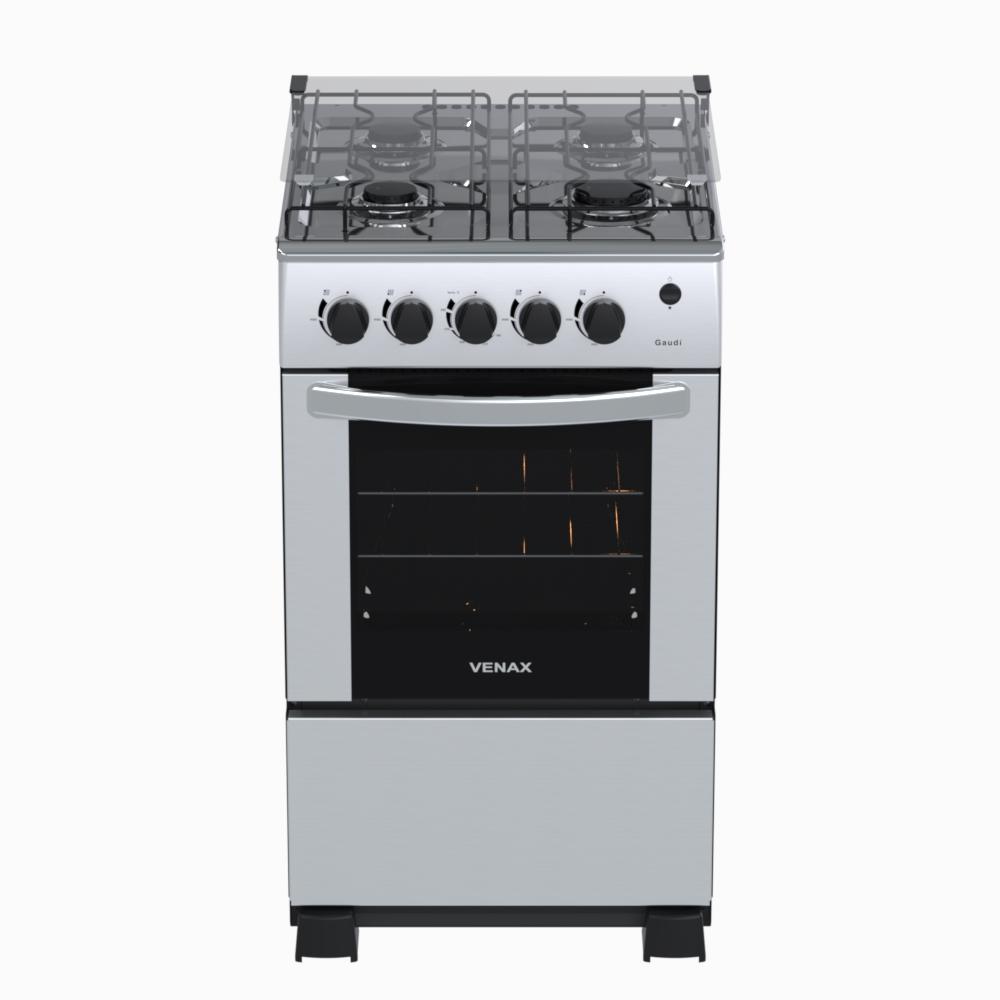 Fogao a Gas 4 Bocas Venax Gaudi GIII Inox