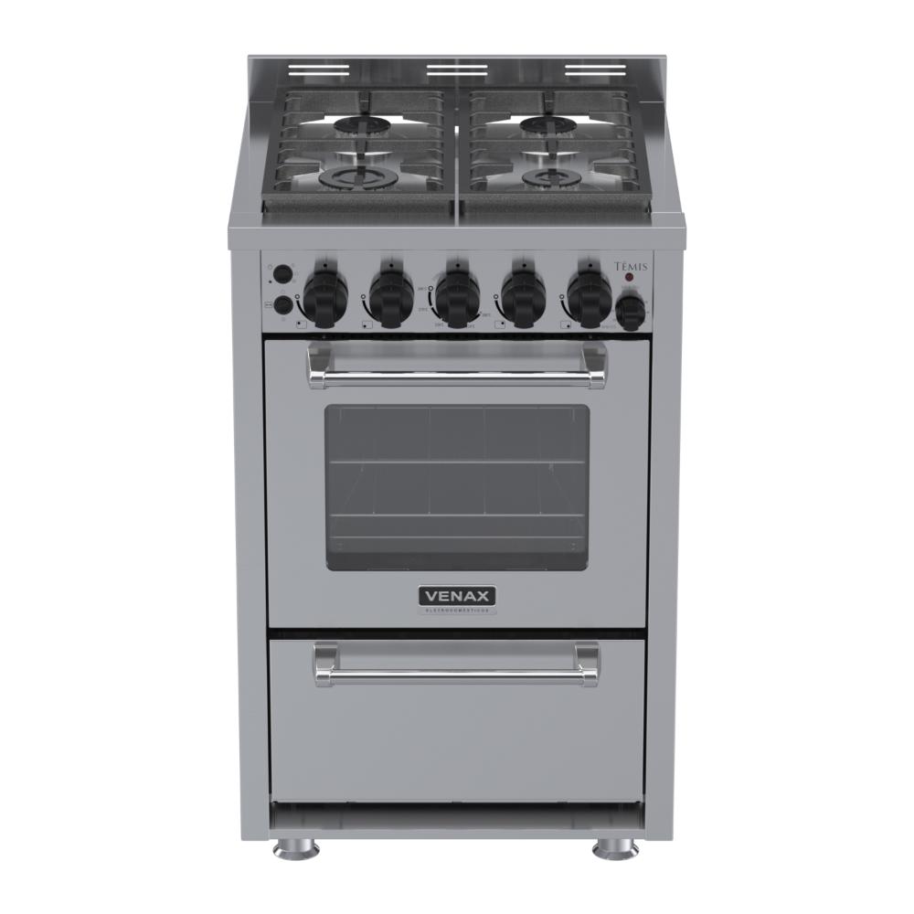 Fogao a Gas 4 Bocas Venax Temis Inox