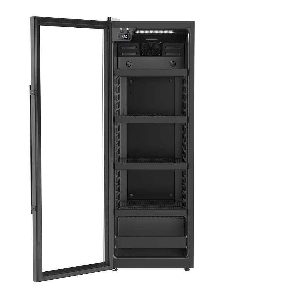 Cervejeira Venax 209L Top Light Preto Porta Invertida