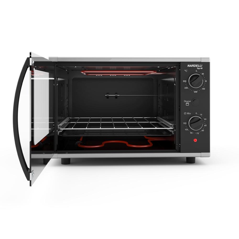 Forno Eletrico de Bancada Nardelli Top 40L Black