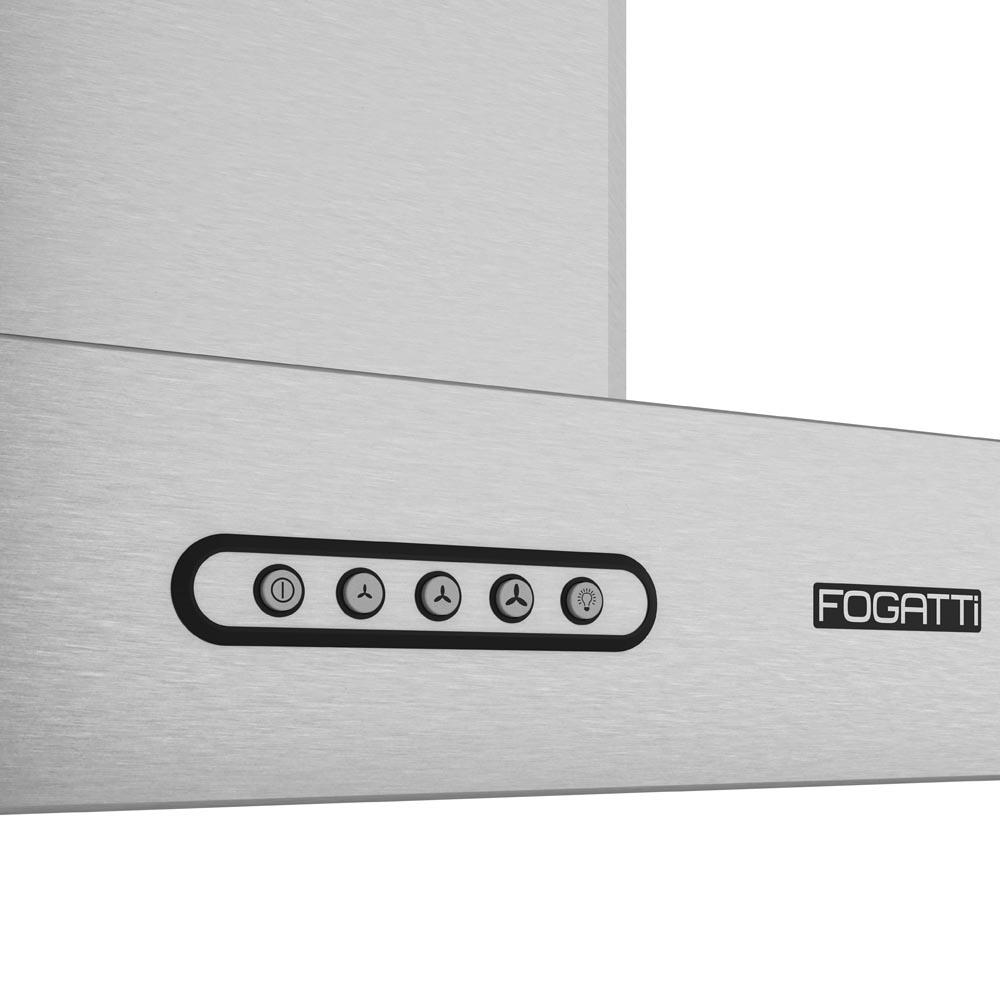 Coifa Ilha Fogatti 75cm Retangular Inox