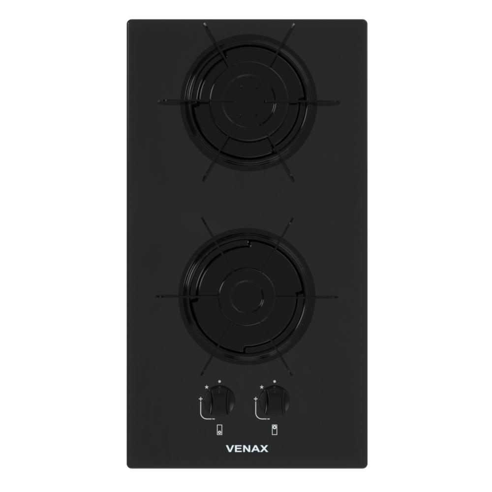 Cooktop a Gas 2 Bocas Venax Líbero Preto