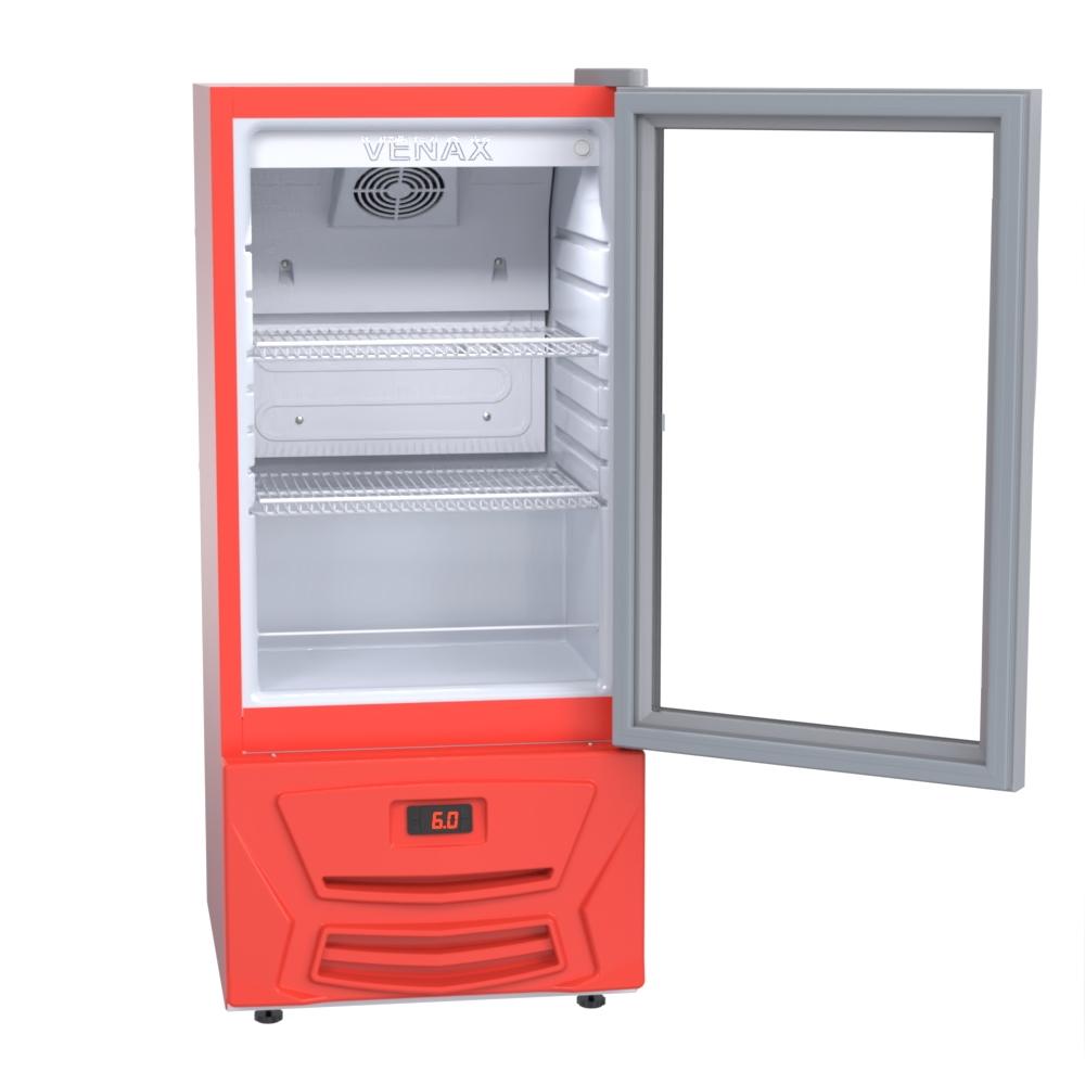 Expositora de Bebidas Venax 82L vvcd100 Vermelho