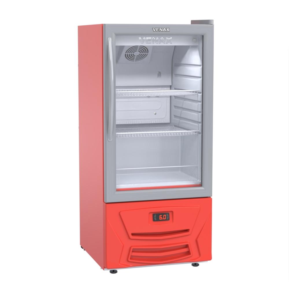 Expositora de Bebidas Venax 82L vvcd100 Vermelho