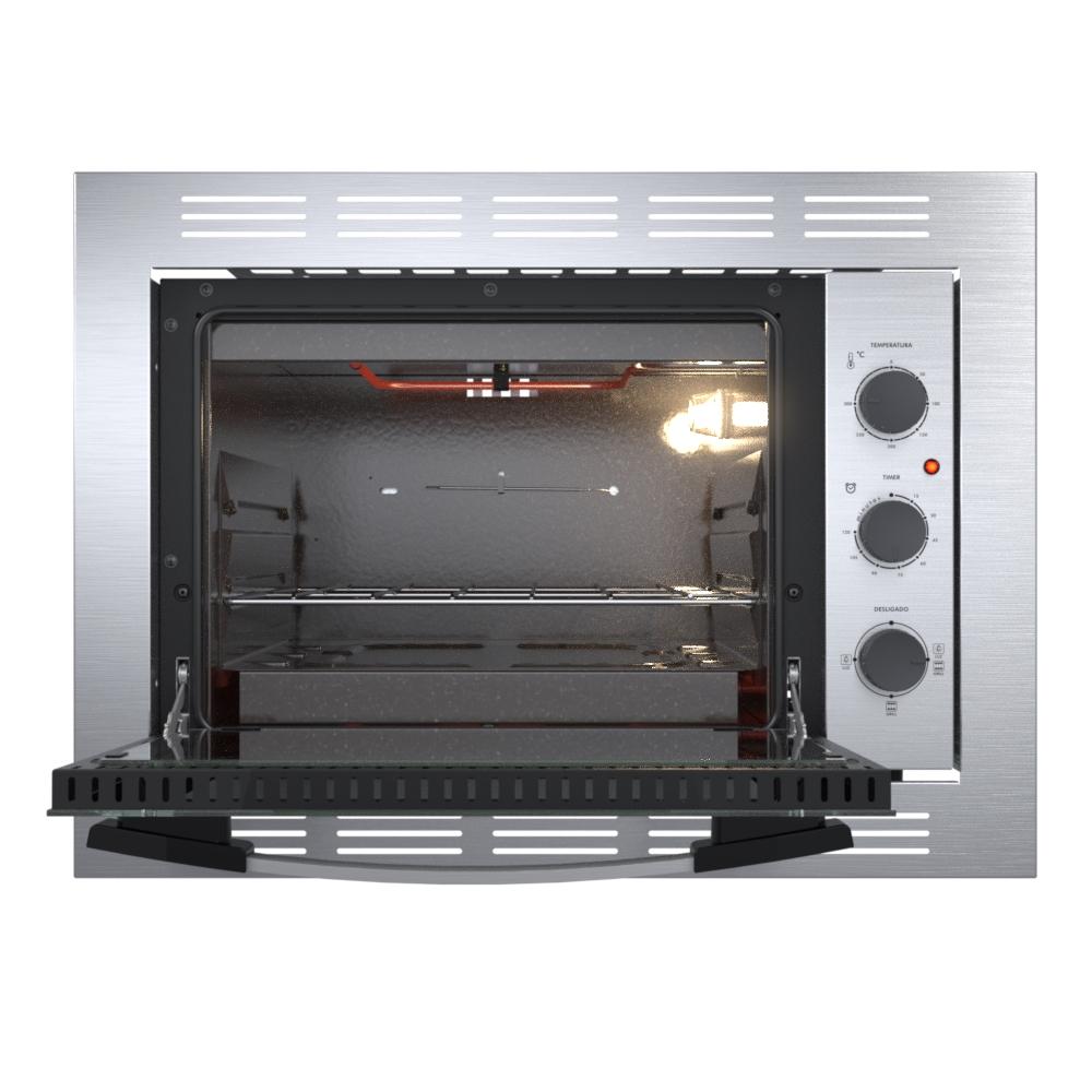 Forno Eletrico de Embutir Venax 45L Grand Gourmet Inox