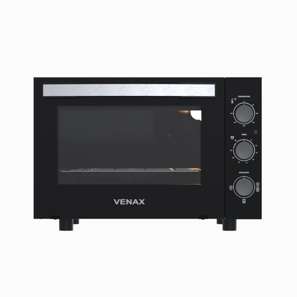 Forno Eletrico Venax 45L Grand Gourmet Preto