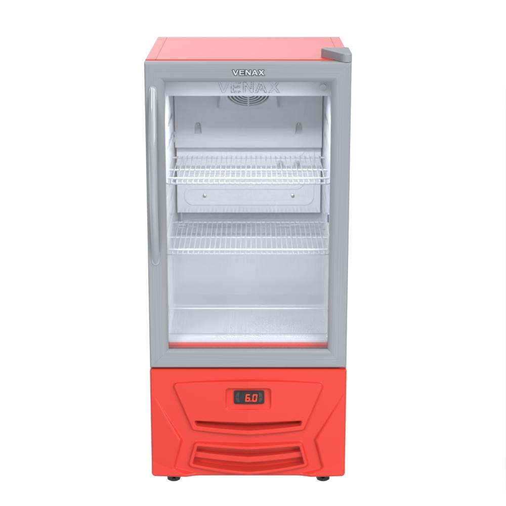 Expositora de Bebidas Venax 82L vvcd100 Vermelho