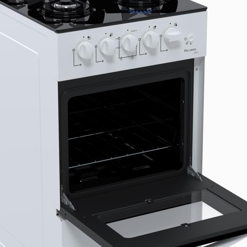Fogao a Gas 4 Bocas Venax Picasso Line Branco