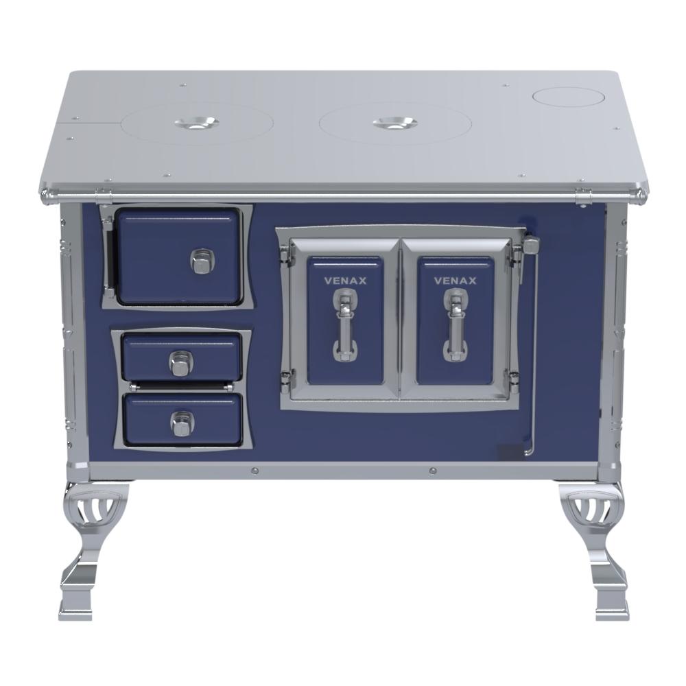 Fogao a Lenha Venax n 2 Sec XVIII Chapa de Aluminio Azul