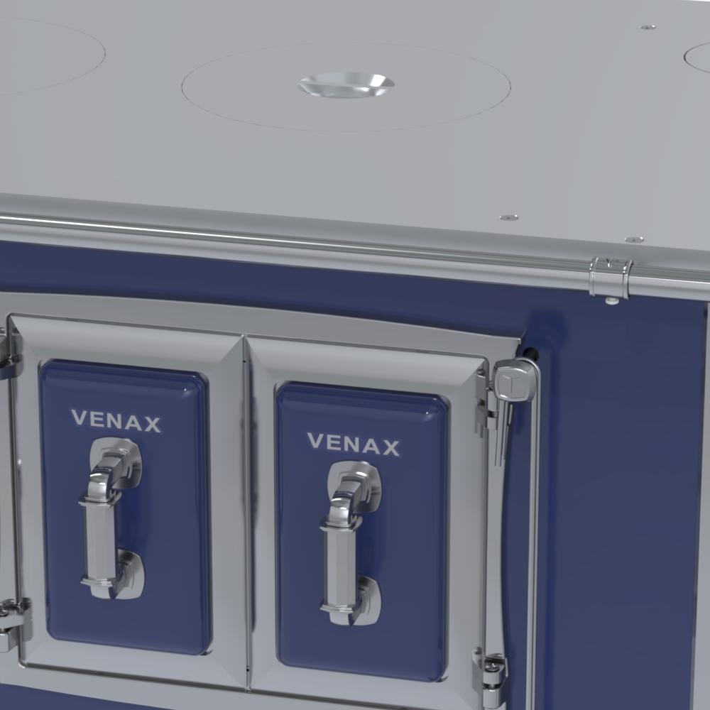 Fogao a Lenha Venax n 2 Sec XVIII Chapa de Aluminio Azul
