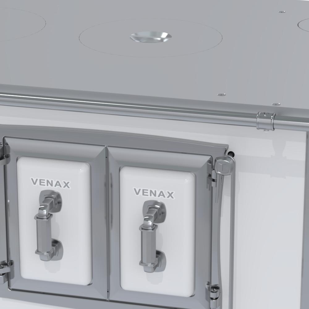 Fogao a Lenha Venax n 2 Sec XVIII Chapa de Aluminio Branco