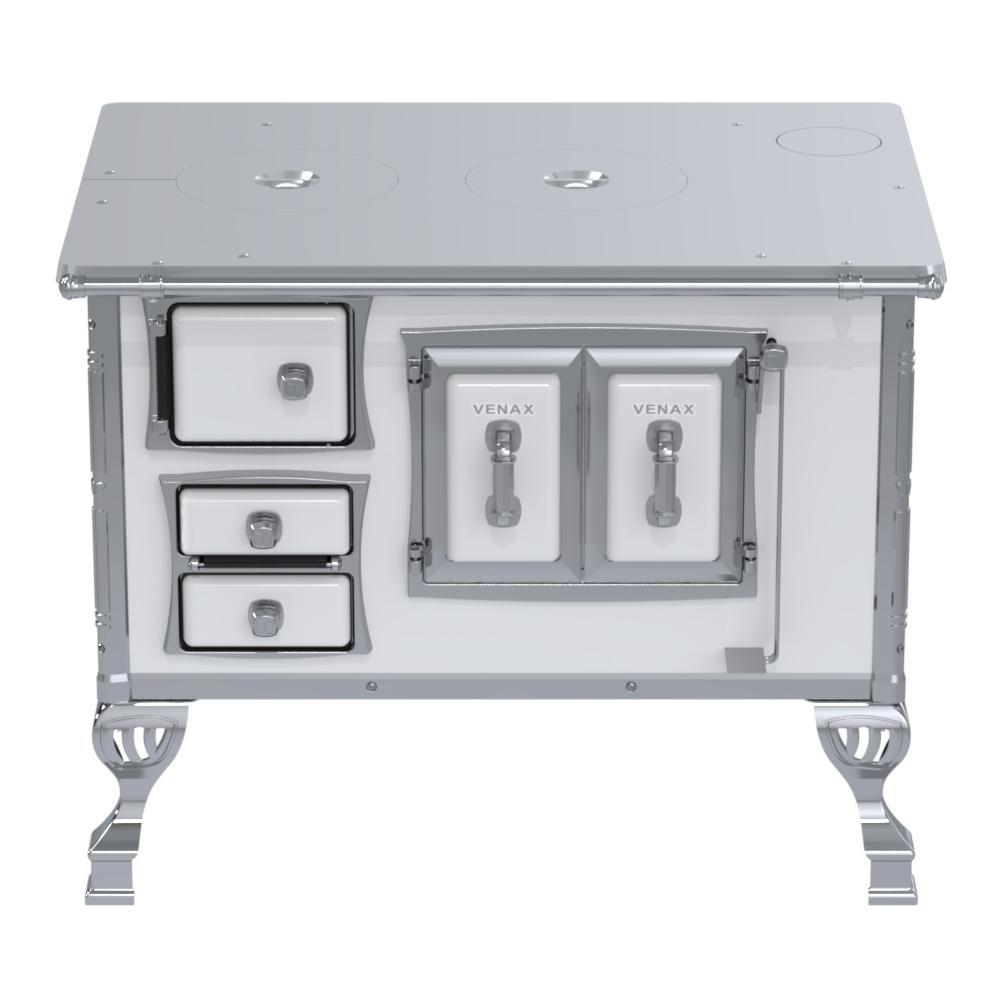 Fogao a Lenha Venax n 2 Sec XVIII Chapa de Aluminio Branco