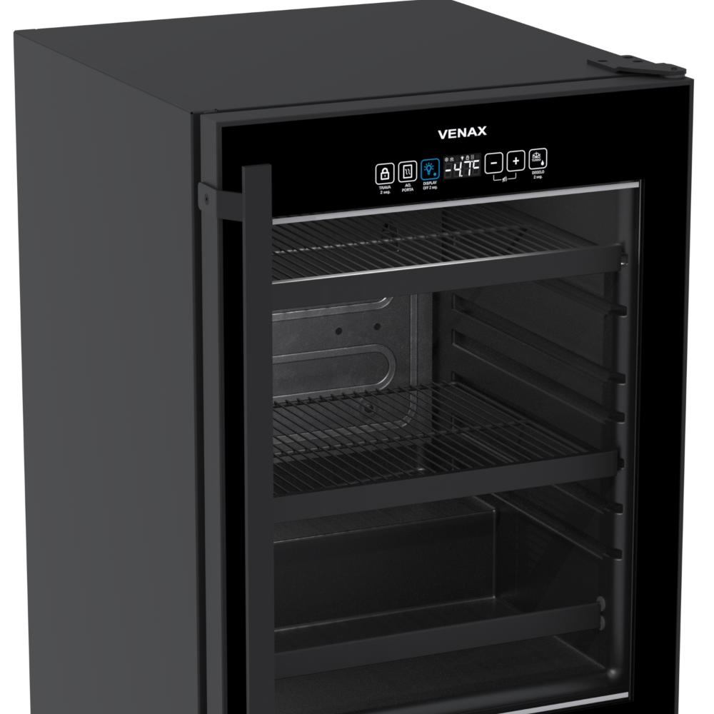 Cervejeira de Embutir Venax 82L Top Light Touch Preto