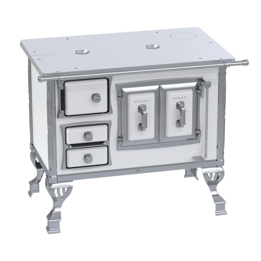 Fogao a Lenha Venax n 1 Sec XVIII Chapa de Aluminio Branco