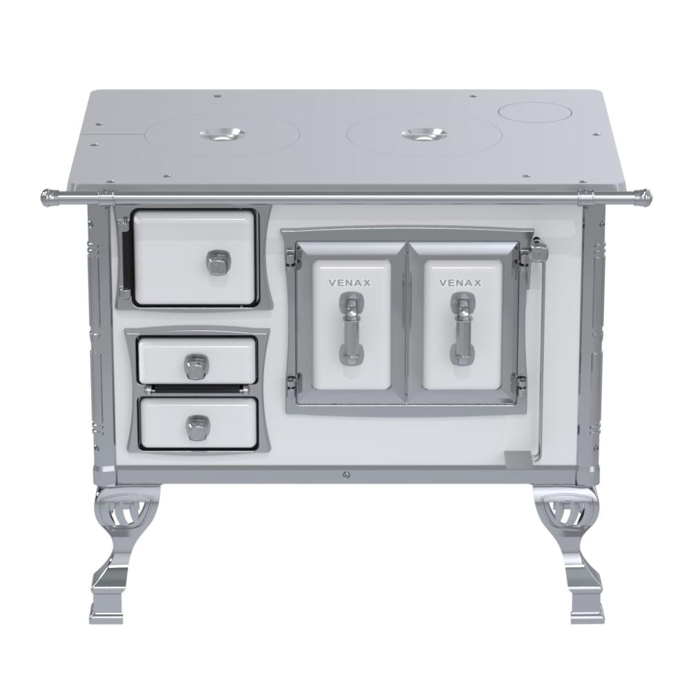 Fogao a Lenha Venax n 1 Sec XVIII Chapa de Aluminio Branco