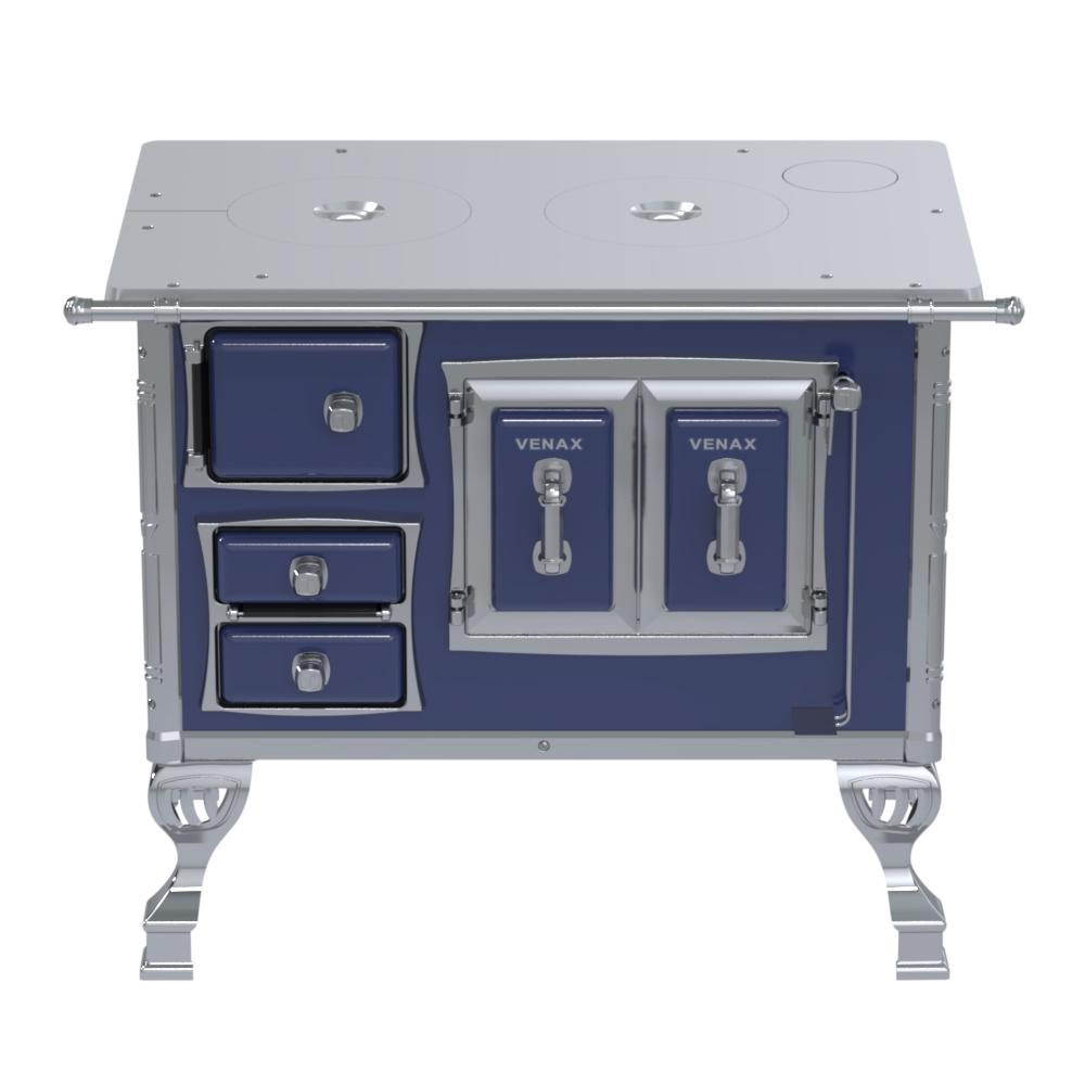 Fogao a Lenha Venax n 1 Sec XVIII Chapa de Aluminio Azul