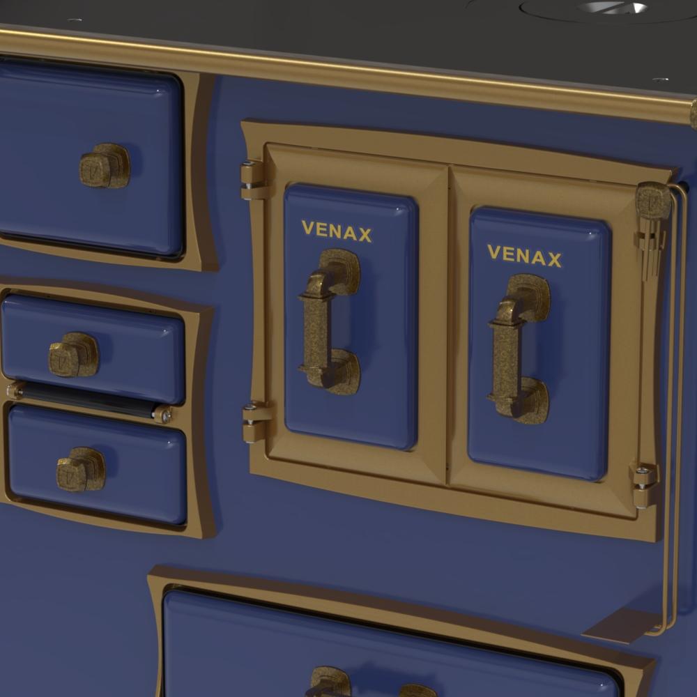 Fogao a Lenha Venax GII n 2 Renaissance Azul