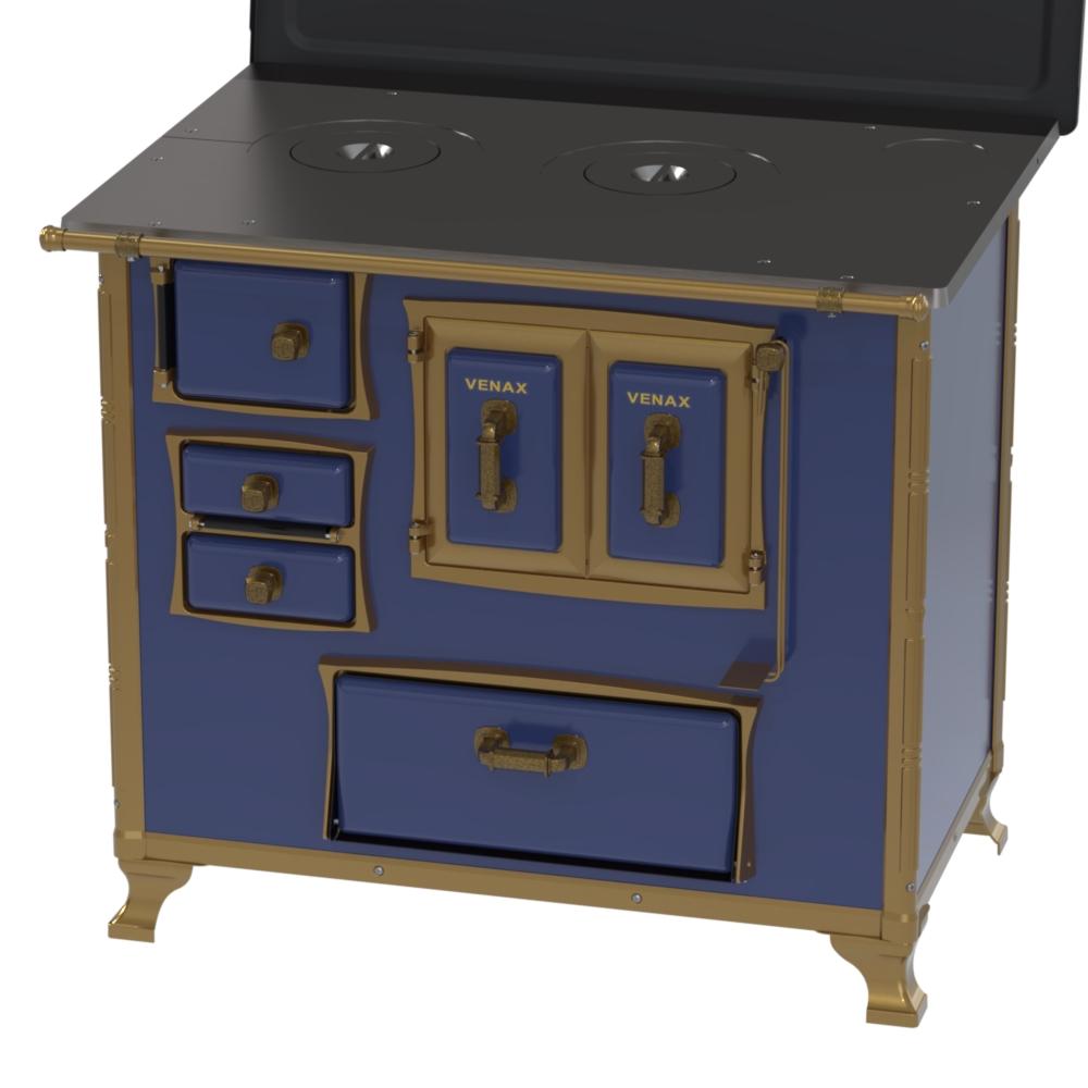 Fogao a Lenha Venax GII n 2 Renaissance Azul