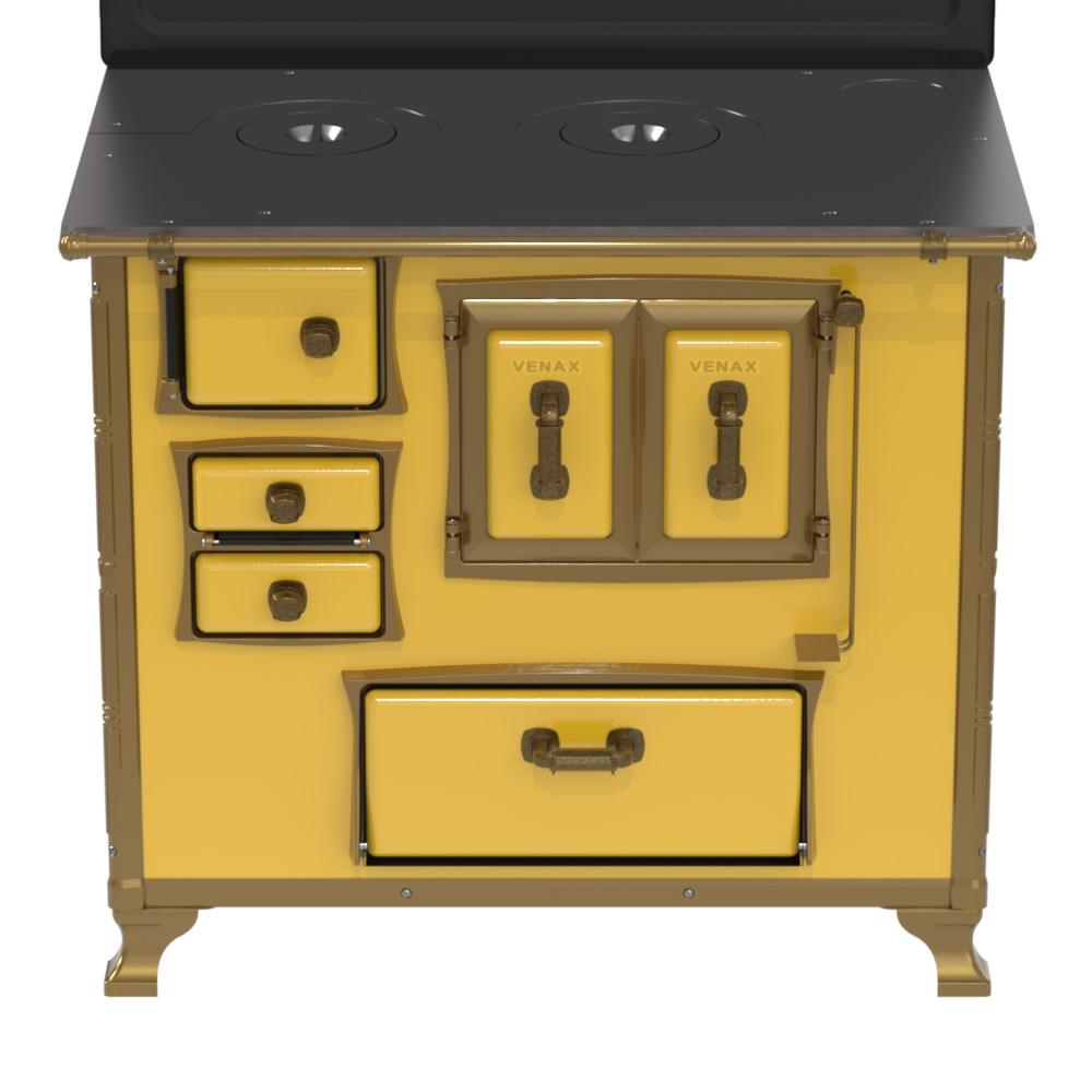 Fogao a Lenha Venax GII n 2 Renaissance Amarelo
